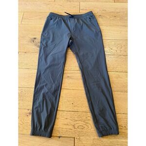 UNRL In-Flex Jogger III Large Charcoal Gray Tapered Golf Activewear (1265)